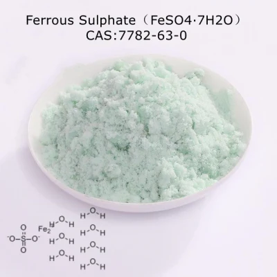Сульфат железа/Feso4 · 7H2O Высокая чистота Низкая цена Кормовые добавки Гептагидрат Сульфат железа